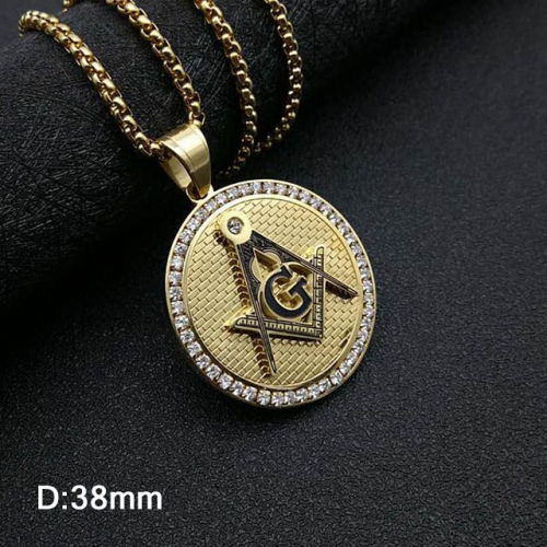 BC Wholesale Stainless Steel 316L Scripture Series Pendants Without Chain NO.#SJ40P181