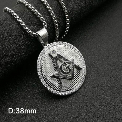 BC Wholesale Stainless Steel 316L Scripture Series Pendants Without Chain NO.#SJ40P180