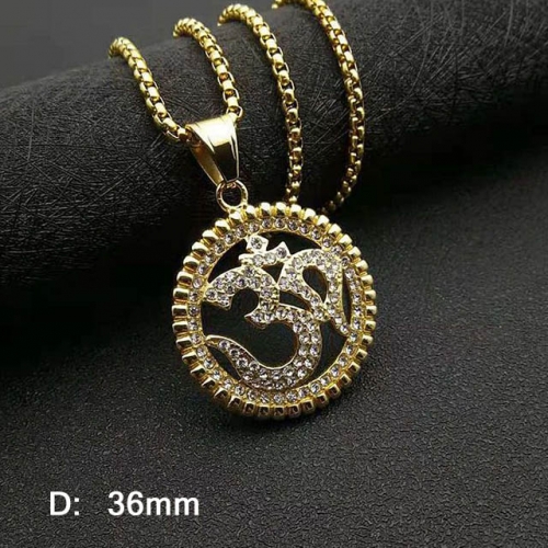 BC Wholesale Stainless Steel 316L Scripture Series Pendants Without Chain NO.#SJ40P076