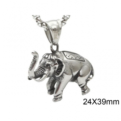 BC Wholesale Stainless Steel 316L Animal Shape Pendant Without Chain NO.#SJ44P073