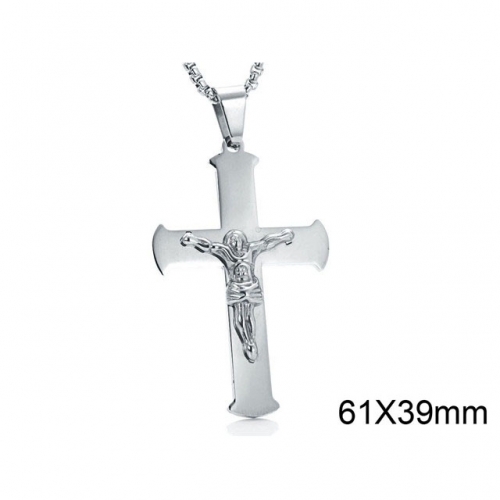 BC Wholesale Stainless Steel Jewelry Jesus Pendants Without Chain NO.#SJ44P240