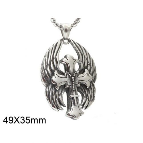 BC Wholesale Stainless Steel 316L Jewelry Pendant Without Chain NO.#SJ44P084