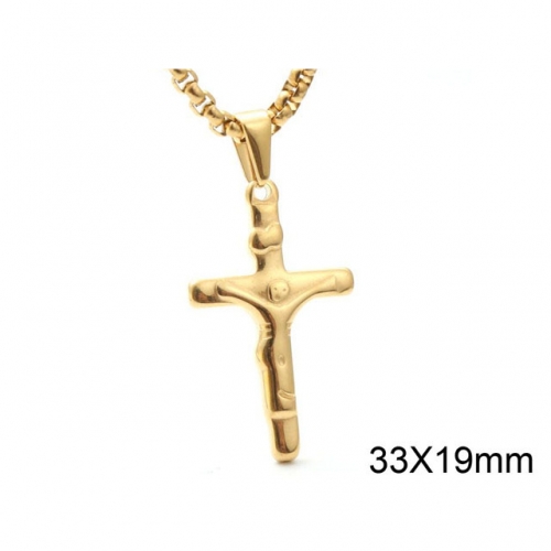 BC Wholesale Stainless Steel Jewelry Jesus Pendants Without Chain NO.#SJ44P303
