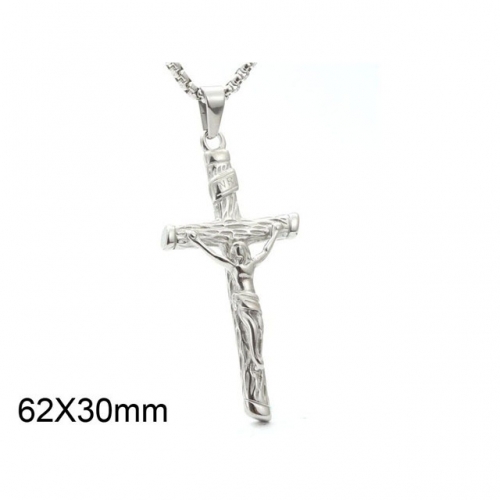 BC Wholesale Stainless Steel Jewelry Jesus Pendants Without Chain NO.#SJ44P336
