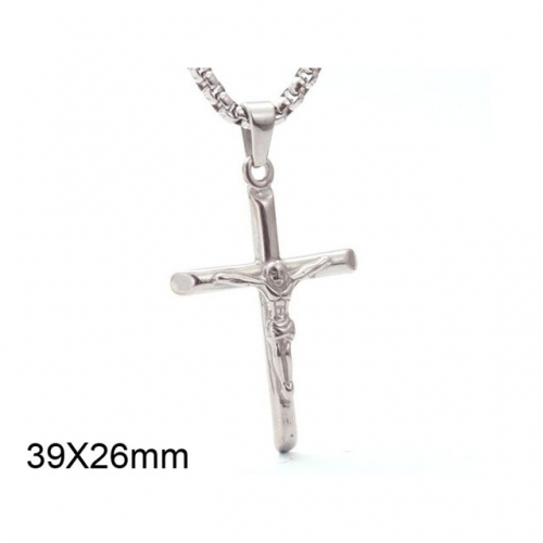 BC Wholesale Stainless Steel Jewelry Jesus Pendants Without Chain NO.#SJ44P354