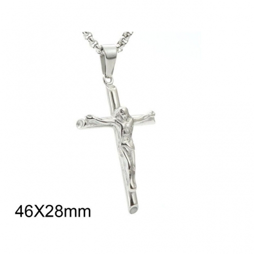 BC Wholesale Stainless Steel Jewelry Jesus Pendants Without Chain NO.#SJ44P334