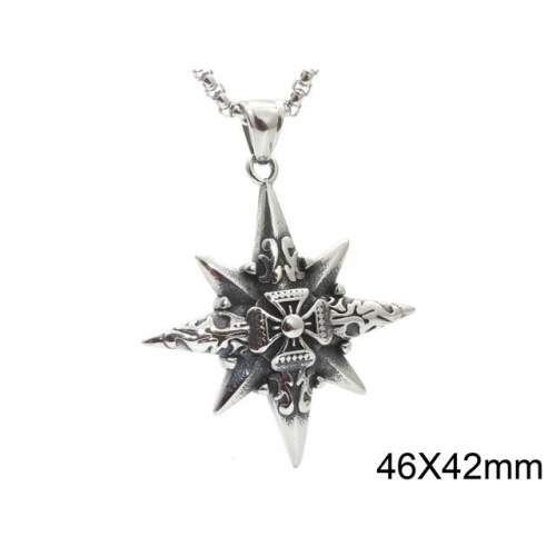 BC Wholesale Stainless Steel 316L Jewelry Pendant Without Chain NO.#SJ44P133