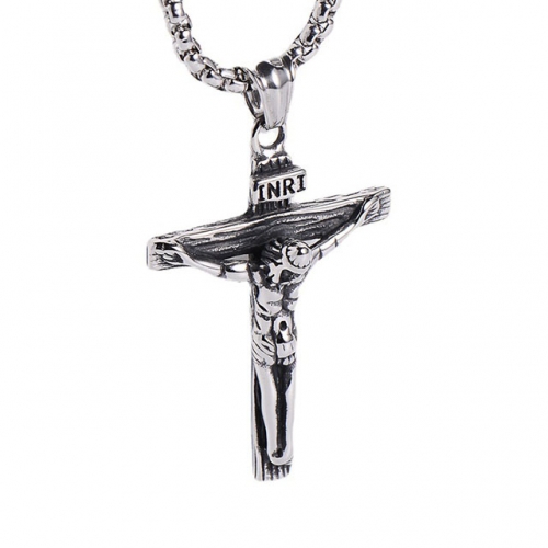 BC Wholesale Stainless Steel Jewelry Jesus Pendants Without Chain NO.#SJ45P242