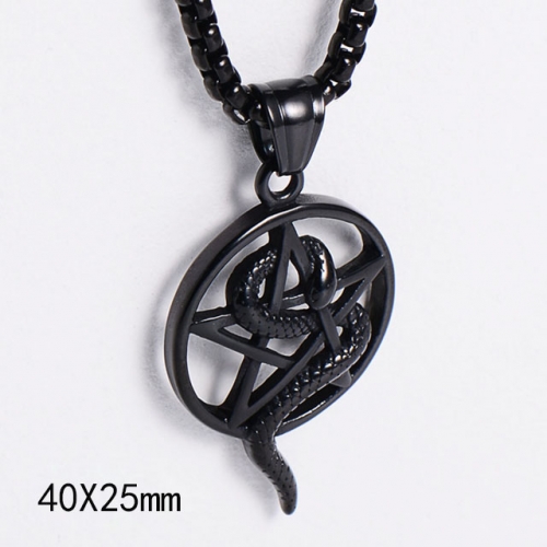 BC Wholesale Stainless Steel 316L Jewelry Star Pendant Without Chain NO.#SJ45P163