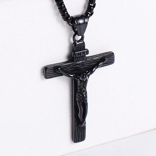 BC Wholesale Stainless Steel Jewelry Jesus Pendants Without Chain NO.#SJ45P241