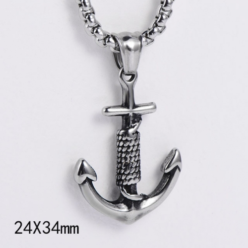 BC Wholesale Stainless Steel 316L Anchor Pendants Without Chain NO.#SJ45P315