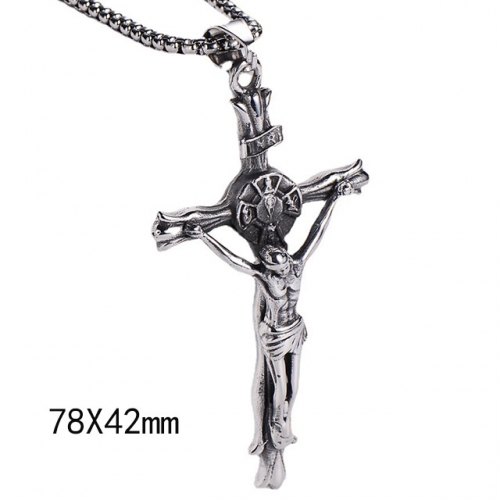 BC Wholesale Stainless Steel Jewelry Jesus Pendants Without Chain NO.#SJ45P279