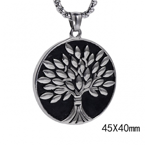 BC Wholesale Stainless Steel 316L Jewelry Tree Pendant Without Chain NO.#SJ45P347