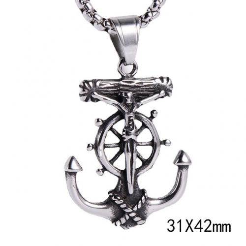 BC Wholesale Stainless Steel 316L Anchor Pendants Without Chain NO.#SJ45P310