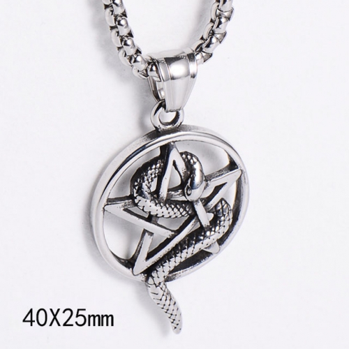 BC Wholesale Stainless Steel 316L Jewelry Star Pendant Without Chain NO.#SJ45P164