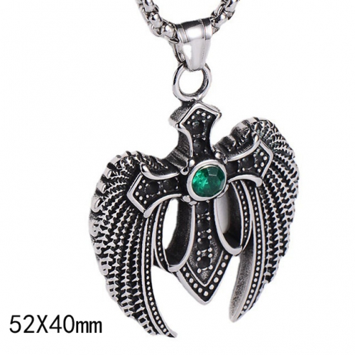 BC Wholesale Stainless Steel 316L Jewelry Pendant Without Chain NO.#SJ45P174