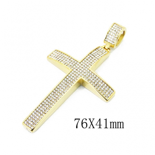 BC Wholesale Stainless Steel 316L Jewelry Pendant NO.#BC15P0463JID