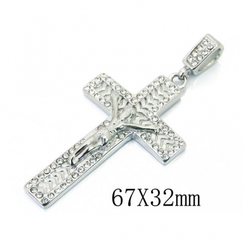 BC Wholesale Stainless Steel 316L Jewelry Pendant NO.#BC15P0476HJL