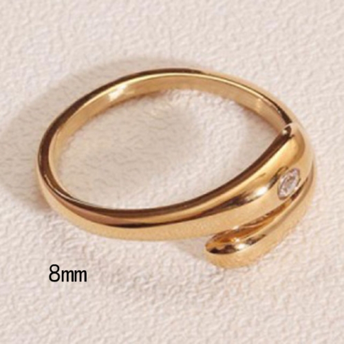 BC Wholesale Stainless Steel 316L Jewelry Rings NO.#SJ46R133