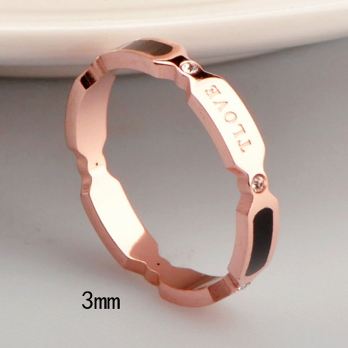 BC Wholesale Stainless Steel 316L Jewelry Rings NO.#SJ47R134