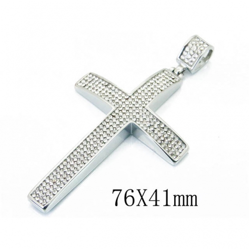 BC Wholesale Stainless Steel 316L Jewelry Pendant NO.#BC15P0462IPS