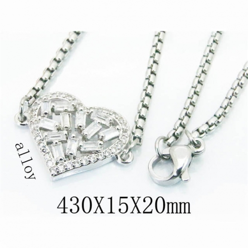 BC Wholesale Jewelry Stainless Steel 316L Necklace NO.#BC62N0427OT