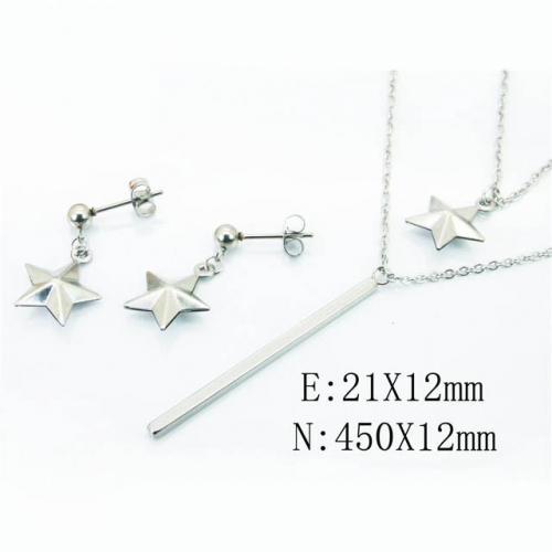 BC Wholesale Stainless Steel 316L Jewelry Sets NO.#BC59S1698OLA