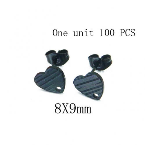 BC Wholesale Stainless Steel 316L Earrings Fitting NO.#BC70A1790MDD