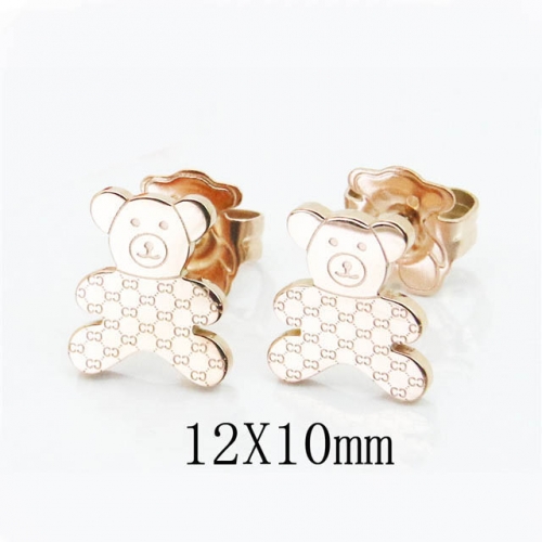 BC Jewelry Wholesale Stainless Steel 316L Earrings NO.#BC90E0313HHA