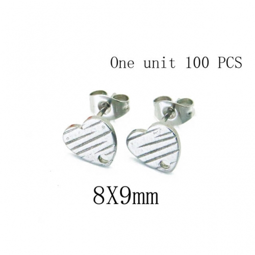 BC Wholesale Stainless Steel 316L Earrings Fitting NO.#BC70A1794JTT