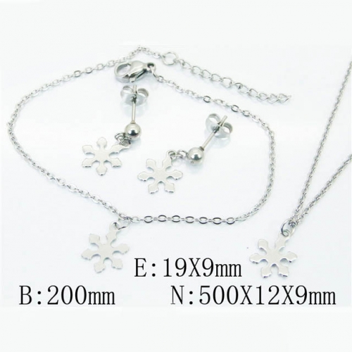 BC Wholesale Stainless Steel 316L Jewelry Sets NO.#BC59S1733LA