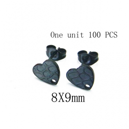 BC Wholesale Stainless Steel 316L Earrings Fitting NO.#BC70A1795MSS