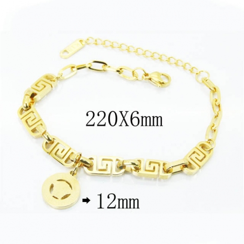 BC Wholesale Stainless Steel 316L Bracelet NO.#BC80B1194HSS