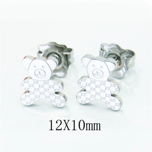 BC Jewelry Wholesale Stainless Steel 316L Earrings NO.#BC90E0311HZZ