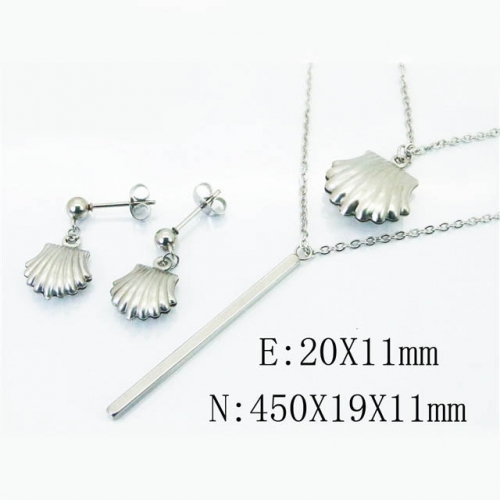 BC Wholesale Stainless Steel 316L Jewelry Sets NO.#BC59S1708OLE