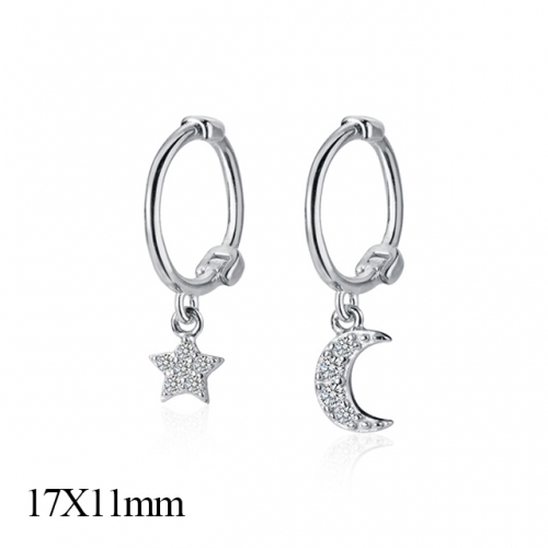 BC Jewelry Wholesale 925 Silver Jewelry Earrings NO.#925J5SG2614