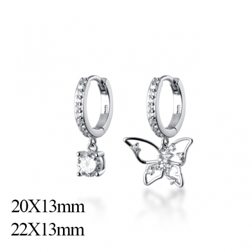BC Jewelry Wholesale 925 Silver Jewelry Earrings NO.#925J5SG7288