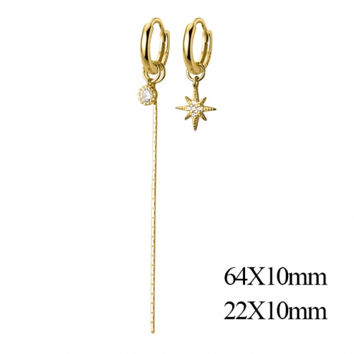 BC Jewelry Wholesale 925 Silver Jewelry Earrings NO.#925J5GLG6143