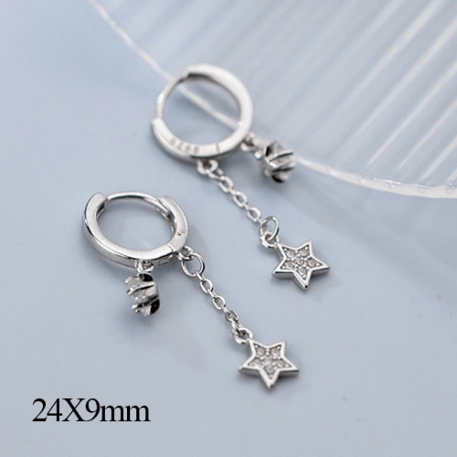 BC Jewelry Wholesale 925 Silver Jewelry Earrings NO.#925J5SG9721