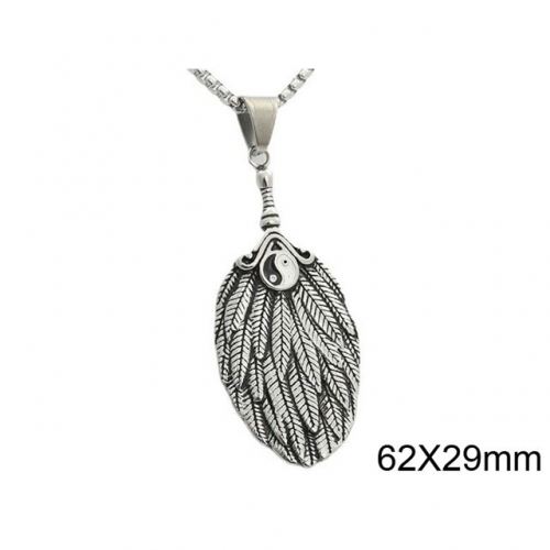 BC Wholesale Stainless Steel 316L Jewelry Pendant Without Chain NO.#SJ49P413