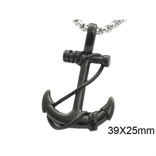 BC Wholesale Stainless Steel 316L Anchor Pendants Without Chain NO.#SJ49P868