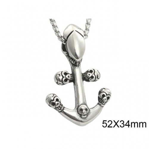 BC Wholesale Stainless Steel 316L Anchor Pendants Without Chain NO.#SJ49P584