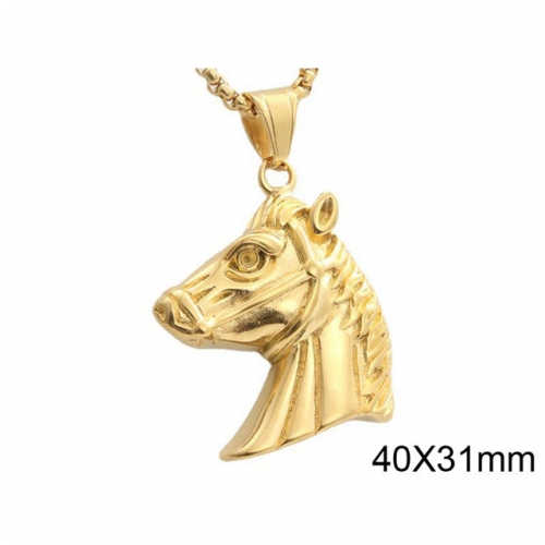 BC Wholesale Stainless Steel 316L Animal Shape Pendant Without Chain NO.#SJ49P693