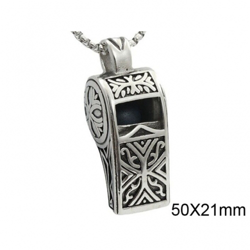 BC Wholesale Stainless Steel 316L Jewelry Pendant Without Chain NO.#SJ49P738