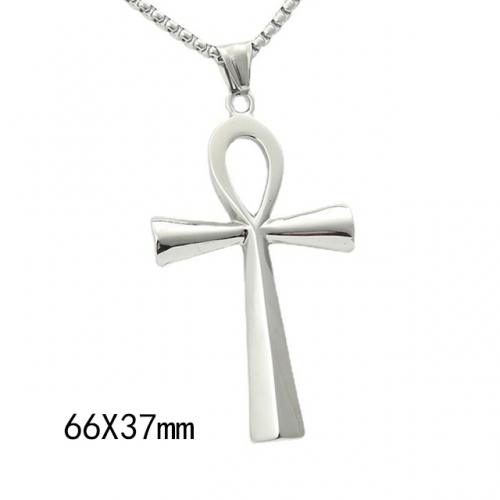 BC Wholesale Stainless Steel 316L Cross Pendant Without Chain NO.#SJ49P635