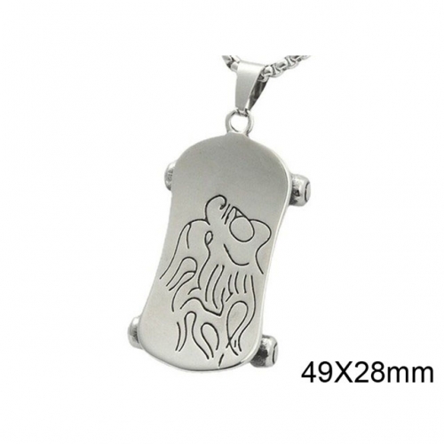 BC Wholesale Stainless Steel 316L Jewelry Pendant Without Chain NO.#SJ49P604