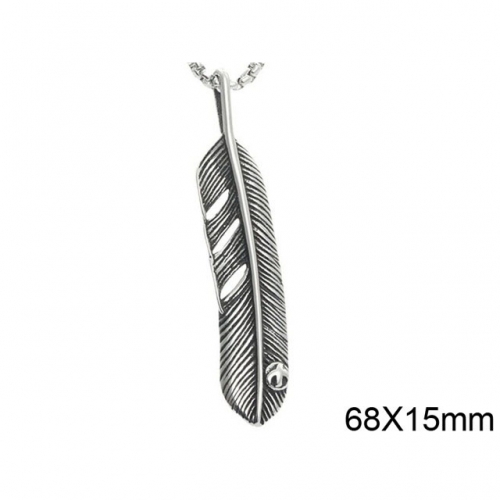 BC Wholesale Stainless Steel 316L Jewelry Pendant Without Chain NO.#SJ49P600