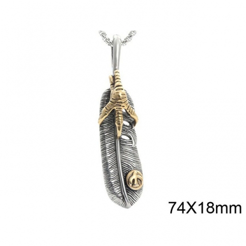 BC Wholesale Stainless Steel 316L Jewelry Pendant Without Chain NO.#SJ49P601