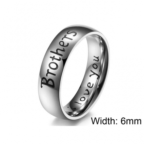 BC Wholesale Stainless Steel 316L Jewelry Love Rings NO.#SJ5R163