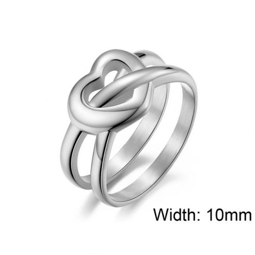 BC Wholesale Stainless Steel 316L Jewelry Love Rings NO.#SJ5R147